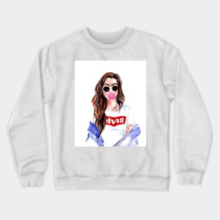 Girl Crewneck Sweatshirt